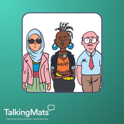 Using Talking Mats to reflect on identity issues in clinical practice