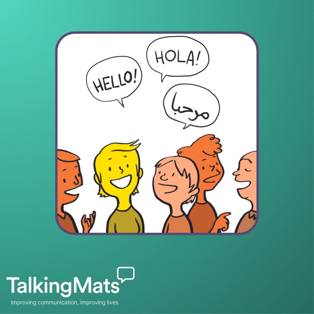 Using Talking Mats to Overcome Language Barriers.